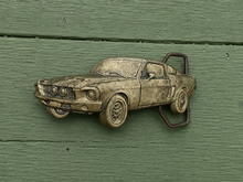 Load image into Gallery viewer, Ford Mustang Brass Buckle
