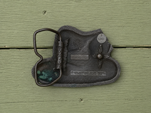 Load image into Gallery viewer, 1978 Cobra Bergamot Brass Works Buckle
