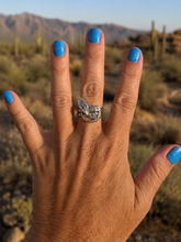 Load image into Gallery viewer, Silver Snake Ring

