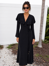 Load image into Gallery viewer, 1990's Rayon Wrap Style  Dress
