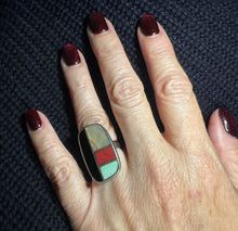 Load image into Gallery viewer, Block Inlay Ring
