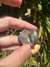 Load image into Gallery viewer, Druzy Purple Agate Sterling Silver Stone Ring

