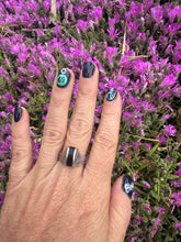 Load image into Gallery viewer, Sterling Silver Stripe Down the Middle  Ring
