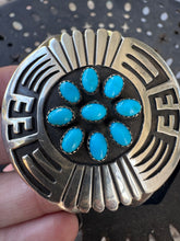 Load image into Gallery viewer, Rosco Scott Navajo Turquoise Cuff Bracelet
