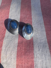 Load image into Gallery viewer, Navajo Denim Lapis Earrings
