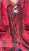 Load image into Gallery viewer, Zuni Thunderbird Bolo Tie Necklace
