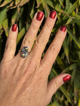 Load image into Gallery viewer, Navajo Inlay Ring
