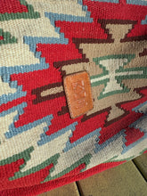 Load image into Gallery viewer, Matt Cameron Kilim Leather Handle Wool Handbag Purse
