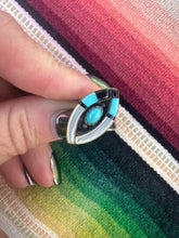 Load image into Gallery viewer, Inlay Open Eye Pawn Ring
