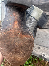 Load image into Gallery viewer, Justin Gray Navy Cowboy Boots
