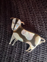 Load image into Gallery viewer, Zuni Cow Pendant Brooch
