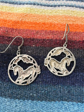 Load image into Gallery viewer, Unicorn Rose Earrings
