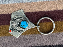 Load image into Gallery viewer, Eagle Silver Keychain
