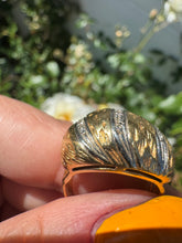 Load image into Gallery viewer, Vintage Heirloom Dome 18k Gold Diamond Ring

