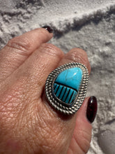 Load image into Gallery viewer, Turquoise Bear Paw Ring
