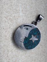 Load image into Gallery viewer, Moon Sterling Silver Necklace
