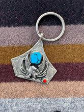 Load image into Gallery viewer, Eagle Silver Keychain

