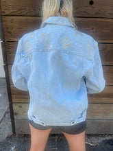 Load image into Gallery viewer, St John Starfish Shell Denim Jacket
