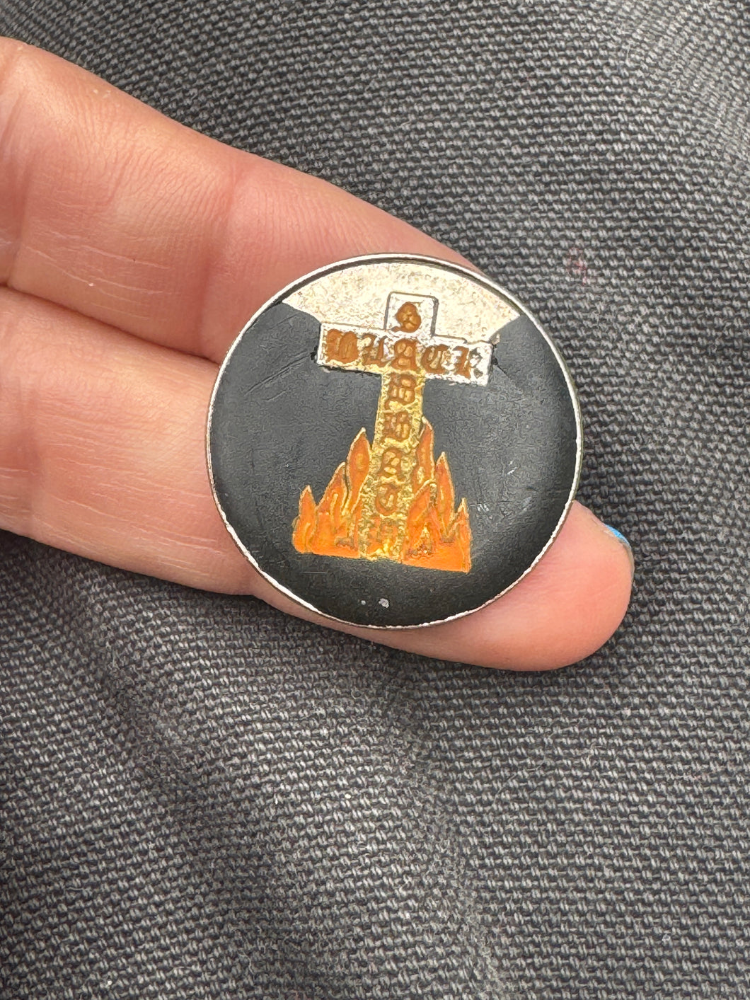 Vintage Black Sabbath Pin
