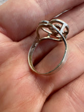 Load image into Gallery viewer, Vintage Hear Initial Sterling Silver Ring
