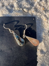 Load image into Gallery viewer, Vintage Taxco Mexico Teardrop Dangle Earrings
