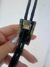 Load image into Gallery viewer, Navajo Coral and Turquoise Rectangle Bolo

