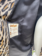 Load image into Gallery viewer, Vintage Safari by Fairmoor Animal Print Faux Fur Coat Jacket
