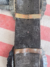 Load image into Gallery viewer, Vintage AJW Sterling Turquoise Concho Belt
