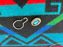 Load image into Gallery viewer, Turquoise Shadow Box Keychain
