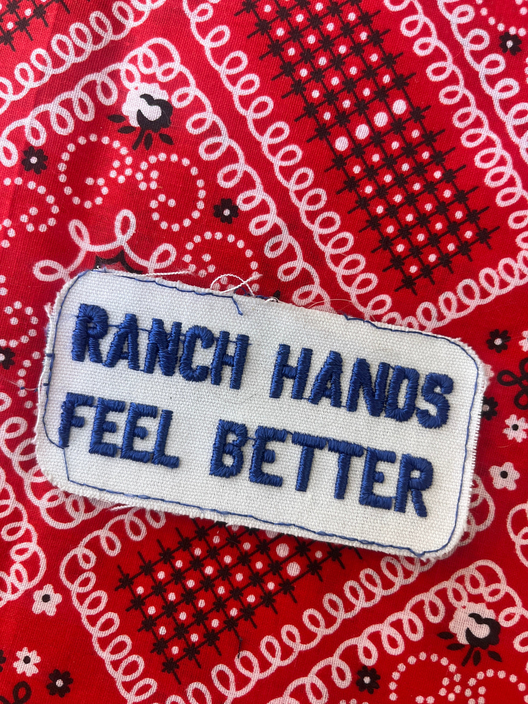 Ranch Hands Feel Better Patch