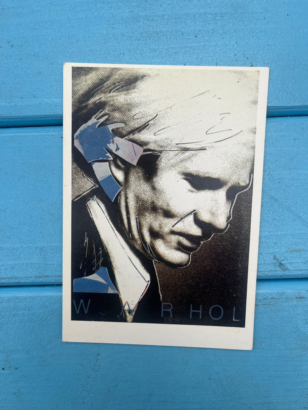 1981 Warhol Postcard