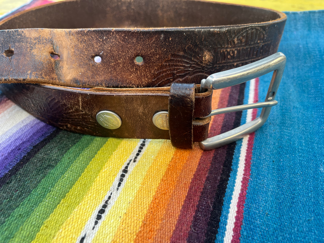 Harley Davidson Leather Belt