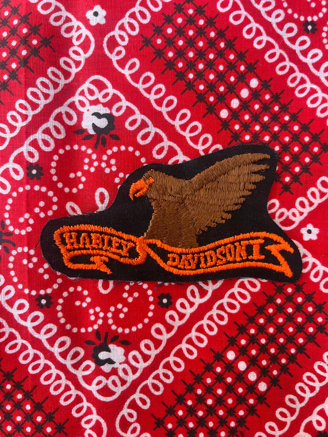 Harley Davidson Eagle Patch