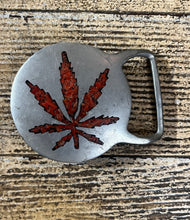 Load image into Gallery viewer, Marijuana Pot Leaf Buckle
