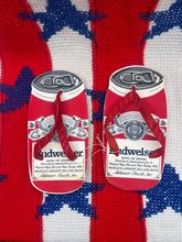 Load image into Gallery viewer, Vintage Deadstock Budweiser Can Flip Flops Shoes
