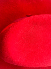 Load image into Gallery viewer, Vintage Red Felt  Hat
