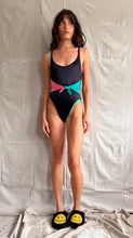 Load image into Gallery viewer, 1970s Tie Front Bathing Suit
