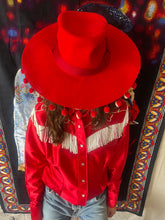 Load image into Gallery viewer, Vintage Red Felt  Hat
