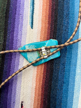 Load image into Gallery viewer, Turquoise Piece Bolo Tie Necklace
