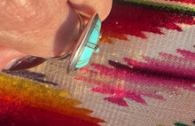 Load and play video in Gallery viewer, Tornado Turquoise Opal  Ring
