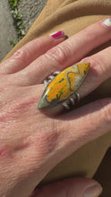 Load and play video in Gallery viewer, Bumble Bee Jasper Ring
