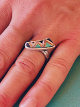 Load image into Gallery viewer, Zuni Inlay Ring

