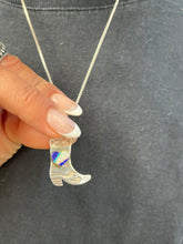 Load image into Gallery viewer, Heart Cowboy Boot Necklace
