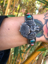 Load image into Gallery viewer, Harley Davidson Eagle  Cuff Bracelet
