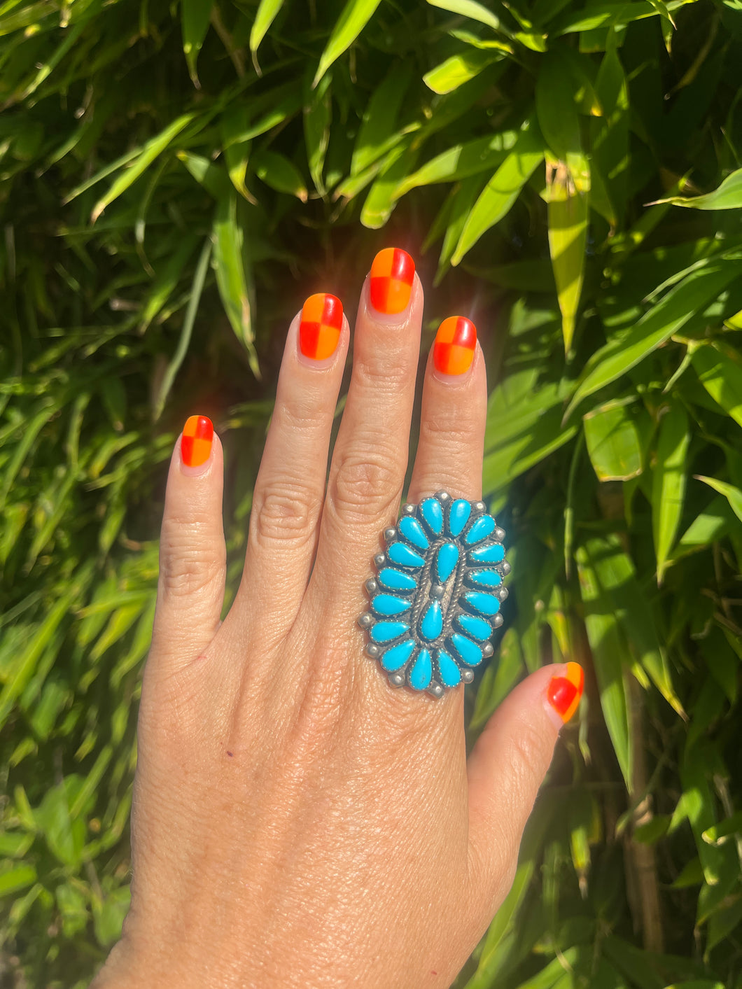 Navajo Cluster Ring