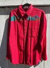 Load image into Gallery viewer, Hand Painted Mountain Shirt
