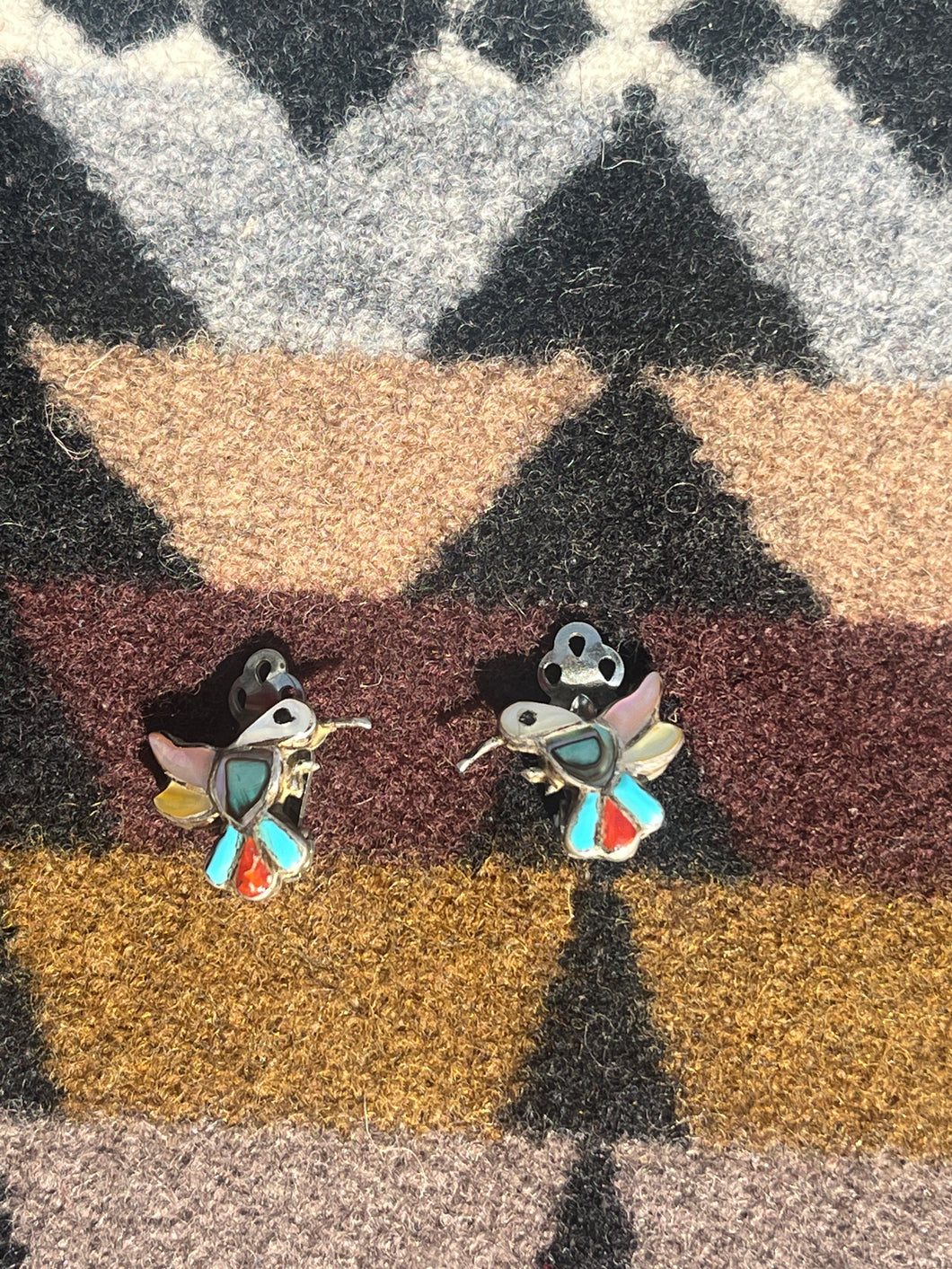 Hummingbird Clip On Earrings