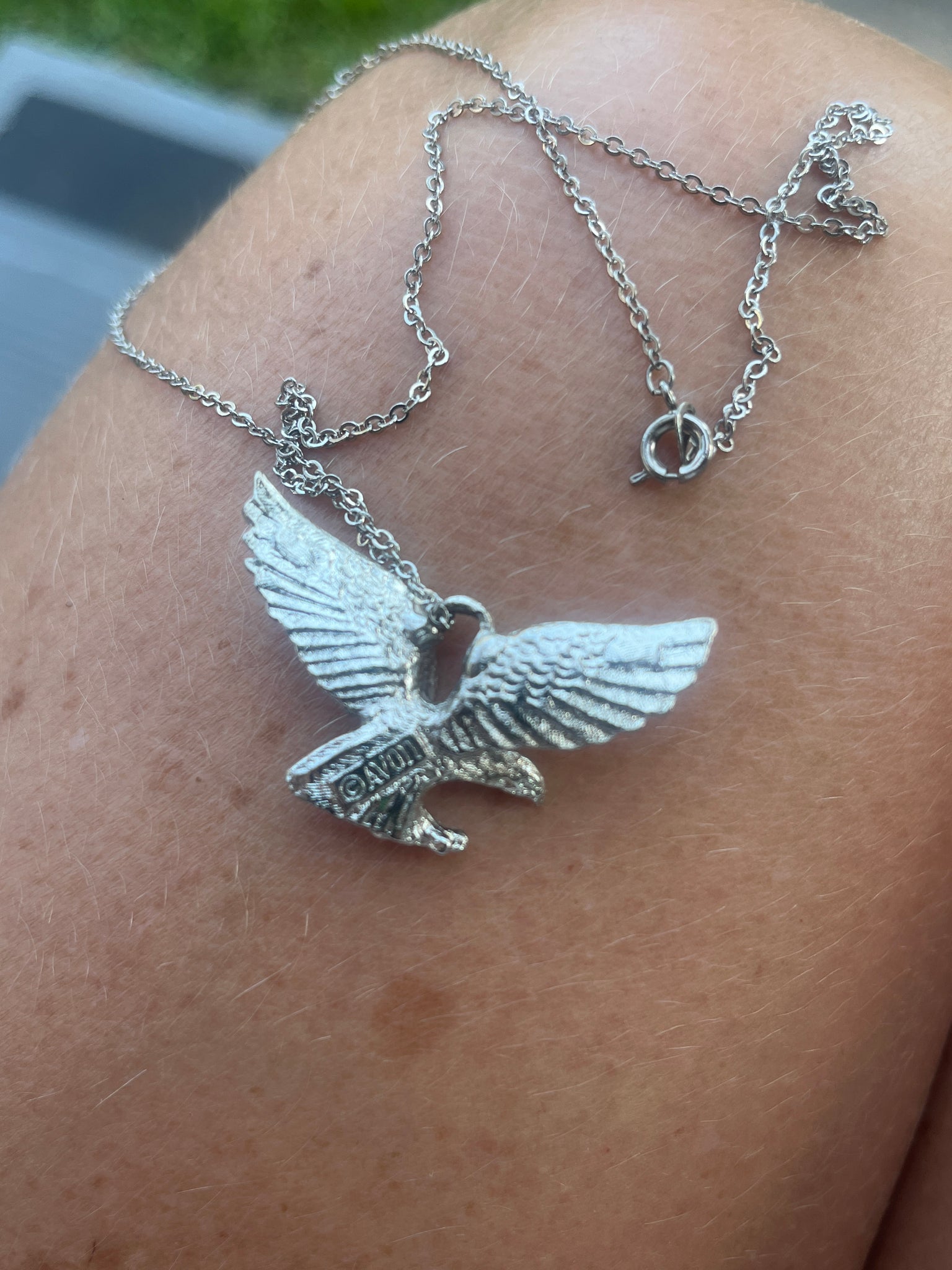 Avon eagle necklace sale