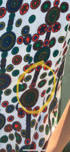 Load image into Gallery viewer, 1970s Stain Glass Print Dress

