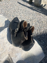 Load image into Gallery viewer, Black Studded Ankle Boots

